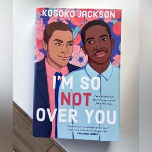 'I'm So Not Over You' Book - Multicolor Cover